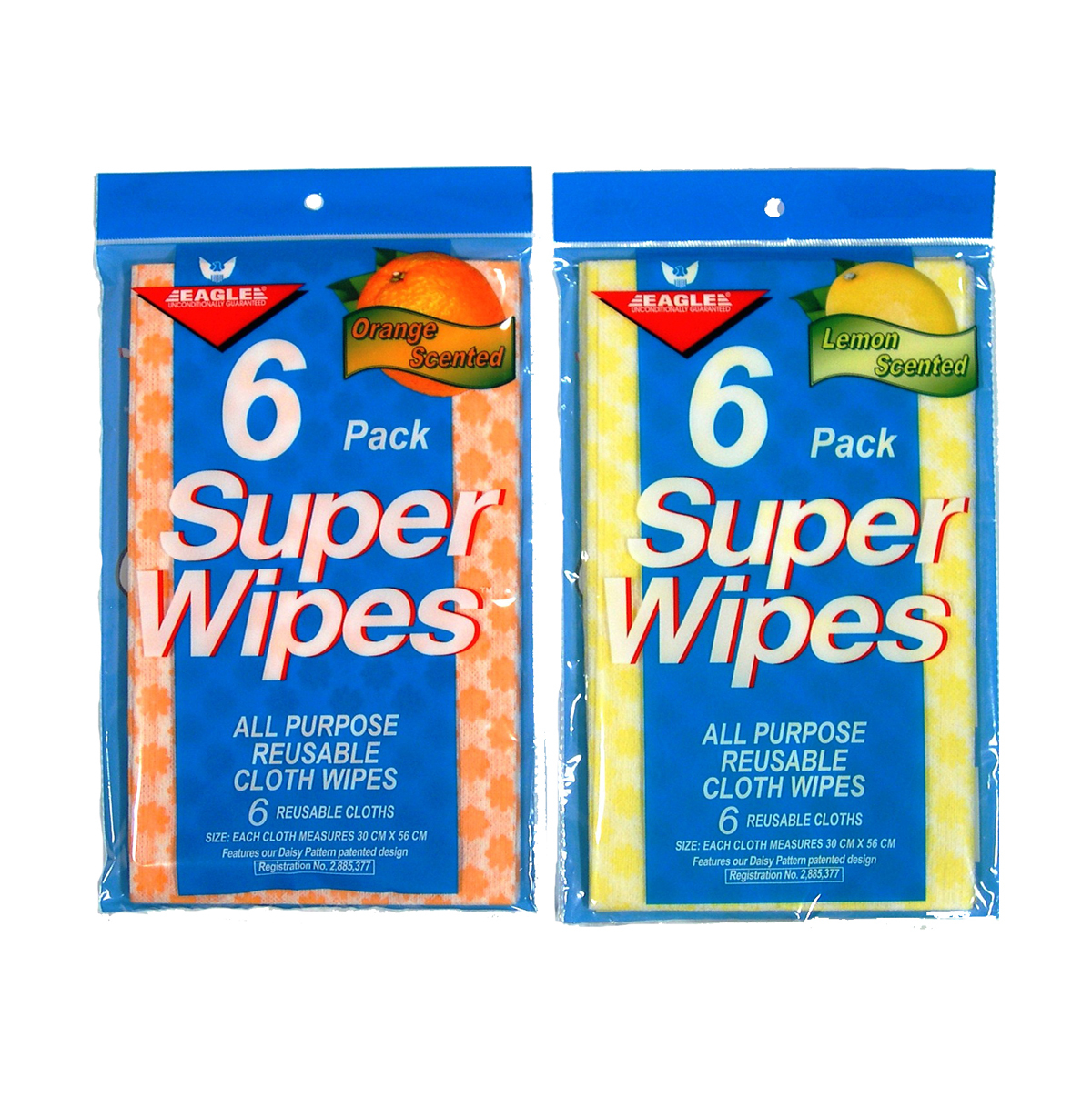 Wholesale Super Wipes All Purpose Reusable Cloth Wipes 6Pack