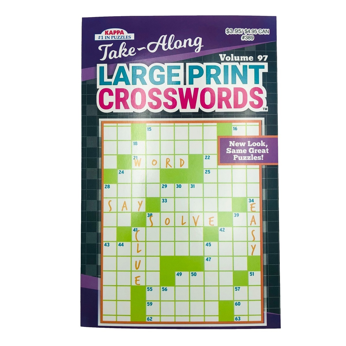 Wholesale Crossword Puzzles Large Print, 72 Count