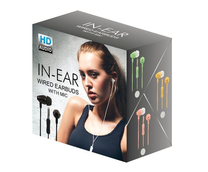 Wholesale In Ear Wired Earbuds With Microphone Dollardays 5893