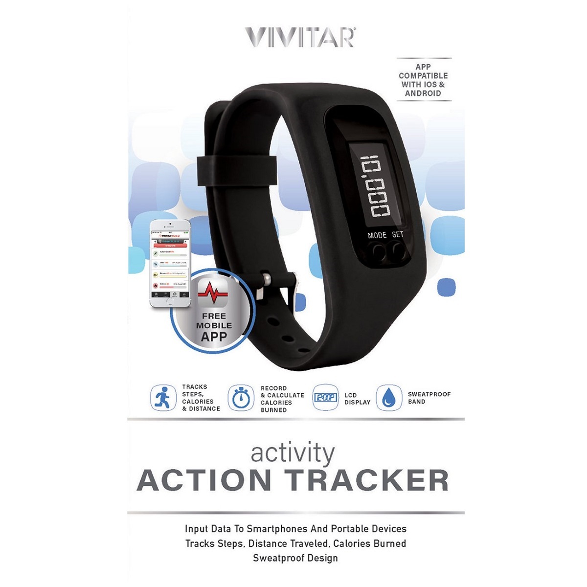 Wholesale Vivitar Action Tracker Watch Black DollarDays