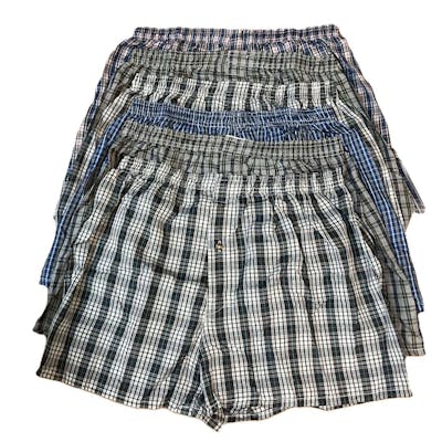 Men's Plaid Boxer Shorts - XL, 3 Pack