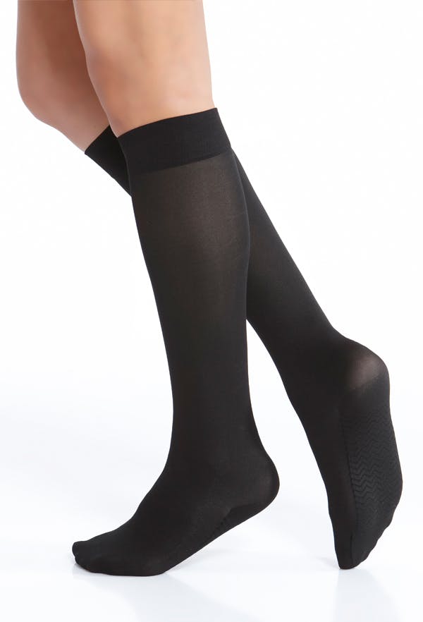 Wholesale Women's Sheer Knee-High Socks - Coffee, Nylon - DollarDays