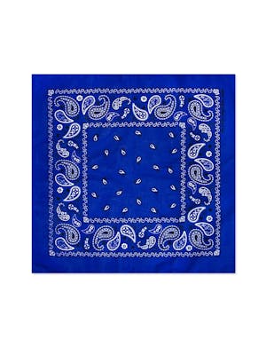 Classic Cotton Bandanas - Royal Blue