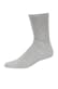Cotton Crew Sport Socks - 10-13, Gray