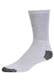 Cotton Crew Sport Socks - Gray, 10-13