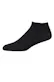 Men's Ankle Socks - Black, 10-13, Stretch Knit