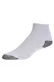Stretch Knit Quarter Sport Socks - 10-13, Gray