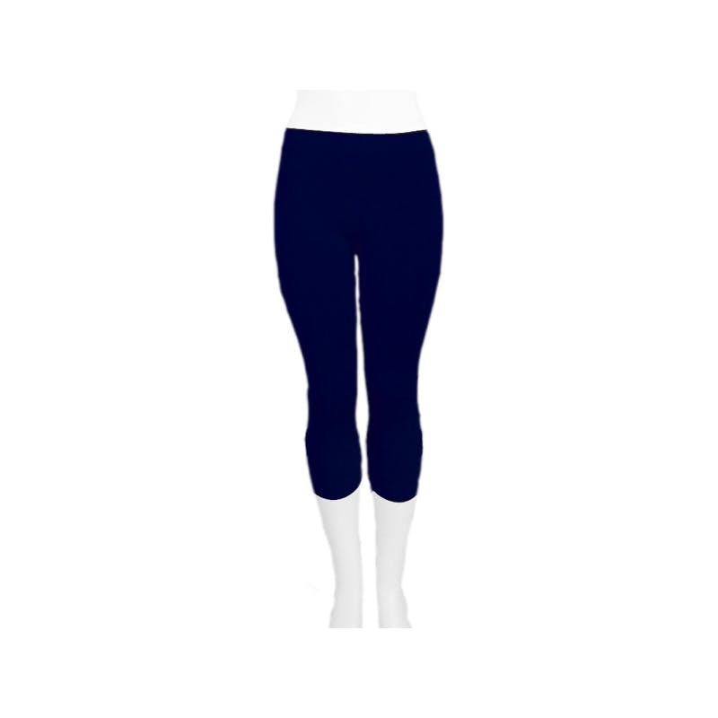 Women's Capri Legging - Navy 3-Pack
