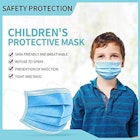 Kids' 3-Ply Disposable Face Masks - Blue image number null
