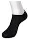 Women's No-Show Socks - Black, Size 9-11 (1 of 2)