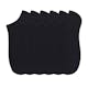 Women's No-Show Socks - Black, Size 9-11 (2 of 2)