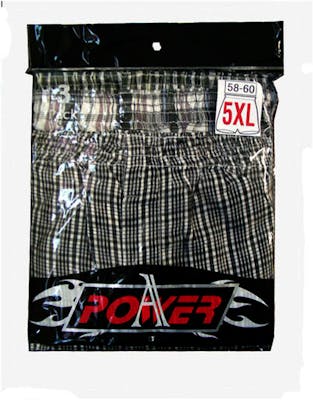 Men's Boxer Shorts - Plaid, 2 X, 3 Pack