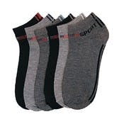 Adult Ankle Socks - Sport, 3 Colors, 9-11, 3 Pack