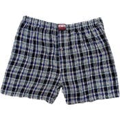 Men's Plaid Boxers - Size 4X, Assorted