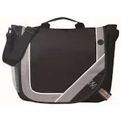 Deluxe Multi-Functional Messenger Bag - Black
