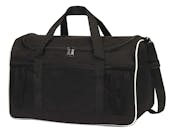 Sports Duffle Bags, Black -17.5"