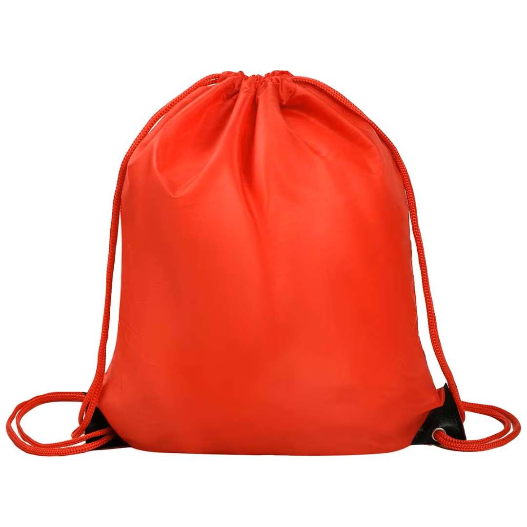 Red Drawstring Bags - 17"