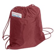 Drawstring Tote Bags - Maroon