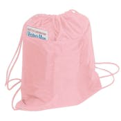Drawstring Tote Bags - Pink