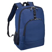 18" Classic Computer Backpacks - Navy, Padded Back Panel