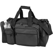 Deluxe Club Sports Duffel Bags - Black, 19"