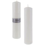 Round Pillar Candle - White, Unscented, 2" x 9"