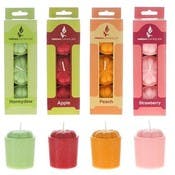 Scented Votive Candles - Assorted Scents, 3 Pack, Boxed
