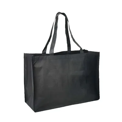 Non-Woven Tote Bag - 22", Black