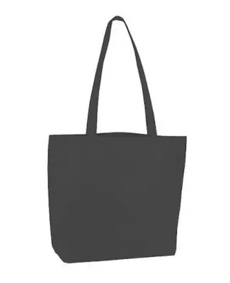 Recycled Shopping Tote - Black, Non-Woven Material