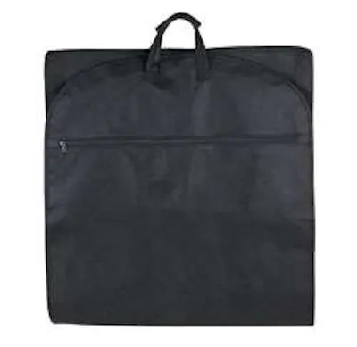 Travel Garment Bag &amp; Suit Cover - Black