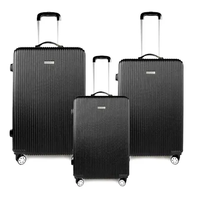 Hard Side Luggage Set - 3 Piece