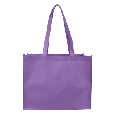 Matte Laminated Totes - Purple