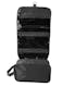 Compact Hanging Toiletry Bags, Black (2 of 3)