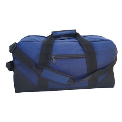 21" Duffel Bags - Navy with Black