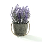 Vintage Bouquet of Artificial Lavender Flowers image number null