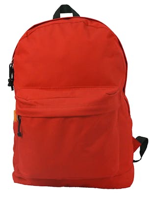 18" Basic Backpacks - Red