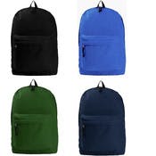 18" Basic Backpacks - 4 Colors