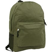 18" Basic Backpack - Olive