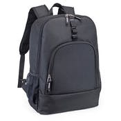18" Classic Computer Backpacks - Black, Padded Back Panel