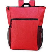 16" Computer Backpacks - Red, Poly