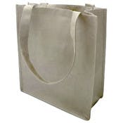 Shopping Tote - Khaki, 100G Non-Woven Poly