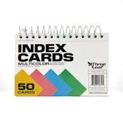 Spiral Bound Index Cards - Ruled, 3" x 5"