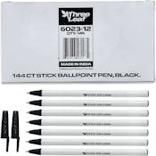 Stick Ball Point Pens - Black Ink, 1728 Count