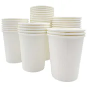 Three Leaf 12oz. Paper Wall Cups, 50 Pack