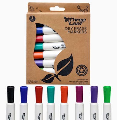 Dry Erase Markers - Assorted, 8 Pack