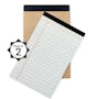 Three Leaf Writing Pad, 5x8, 2-Pack (1 of 3)