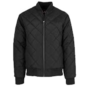 Men's Heavyweight Bomber Jackets - Black, S-2X, Quilted