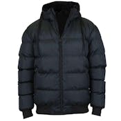 Boys' Heavyweight Bubble Bomber Jackets - Black, S-XL