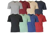 Men's Heathered Tees - Burgundy, XL-3XL