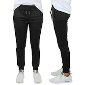 Men's French Terry Joggers, Black, M-2X
